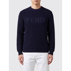 Fendi Men Wool Crew Neck Pullover Fendi